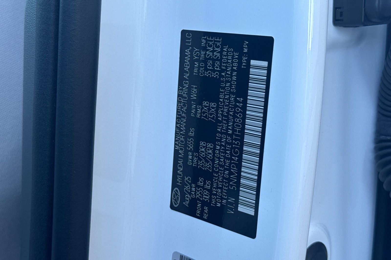 2026 Hyundai SANTA FE HYBRID SE