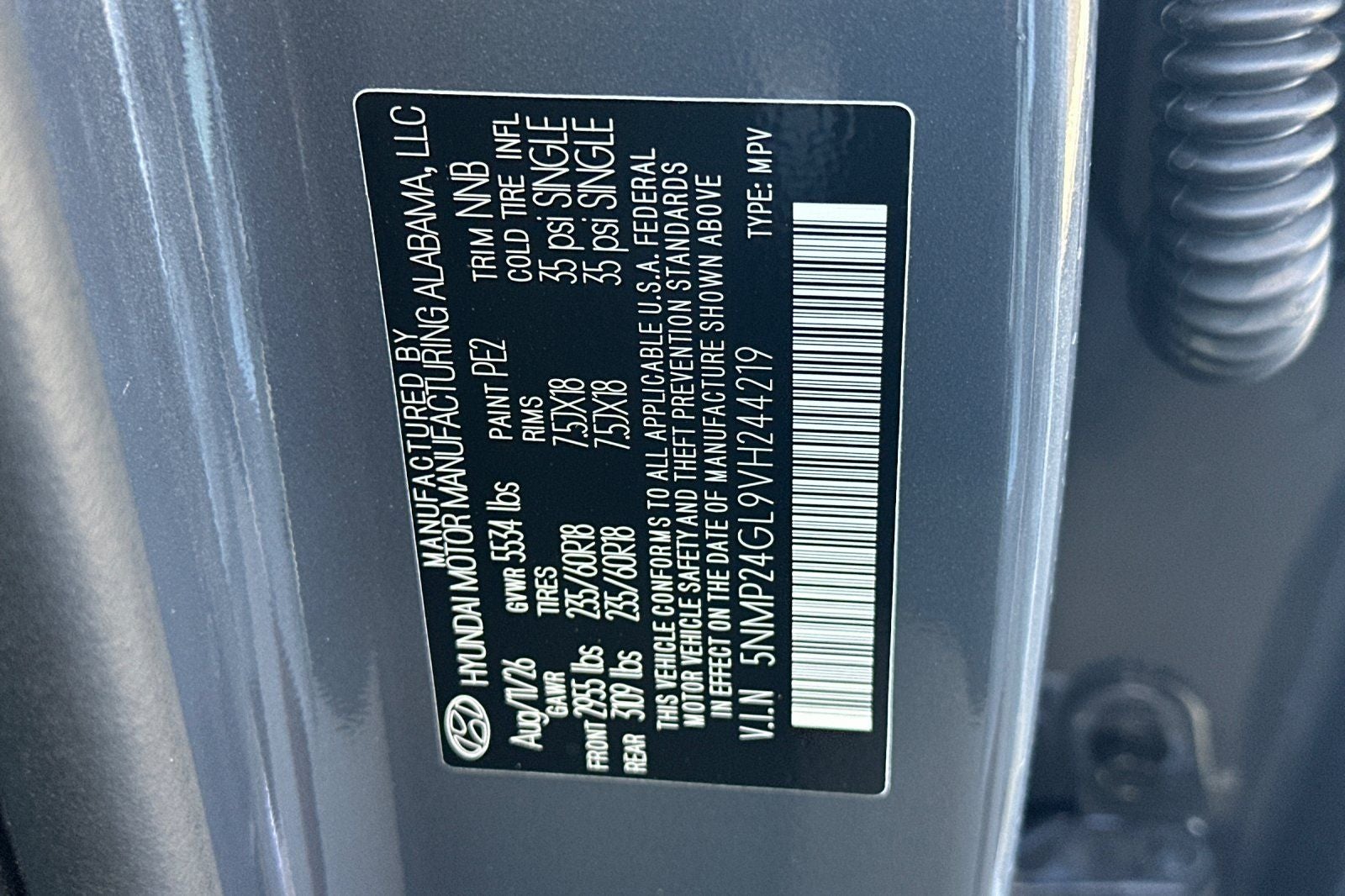 2027 Hyundai SANTA FE SEL