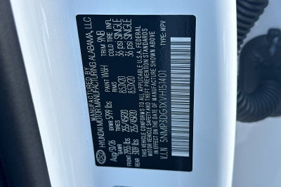 2027 Hyundai SANTA FE HYBRID Limited