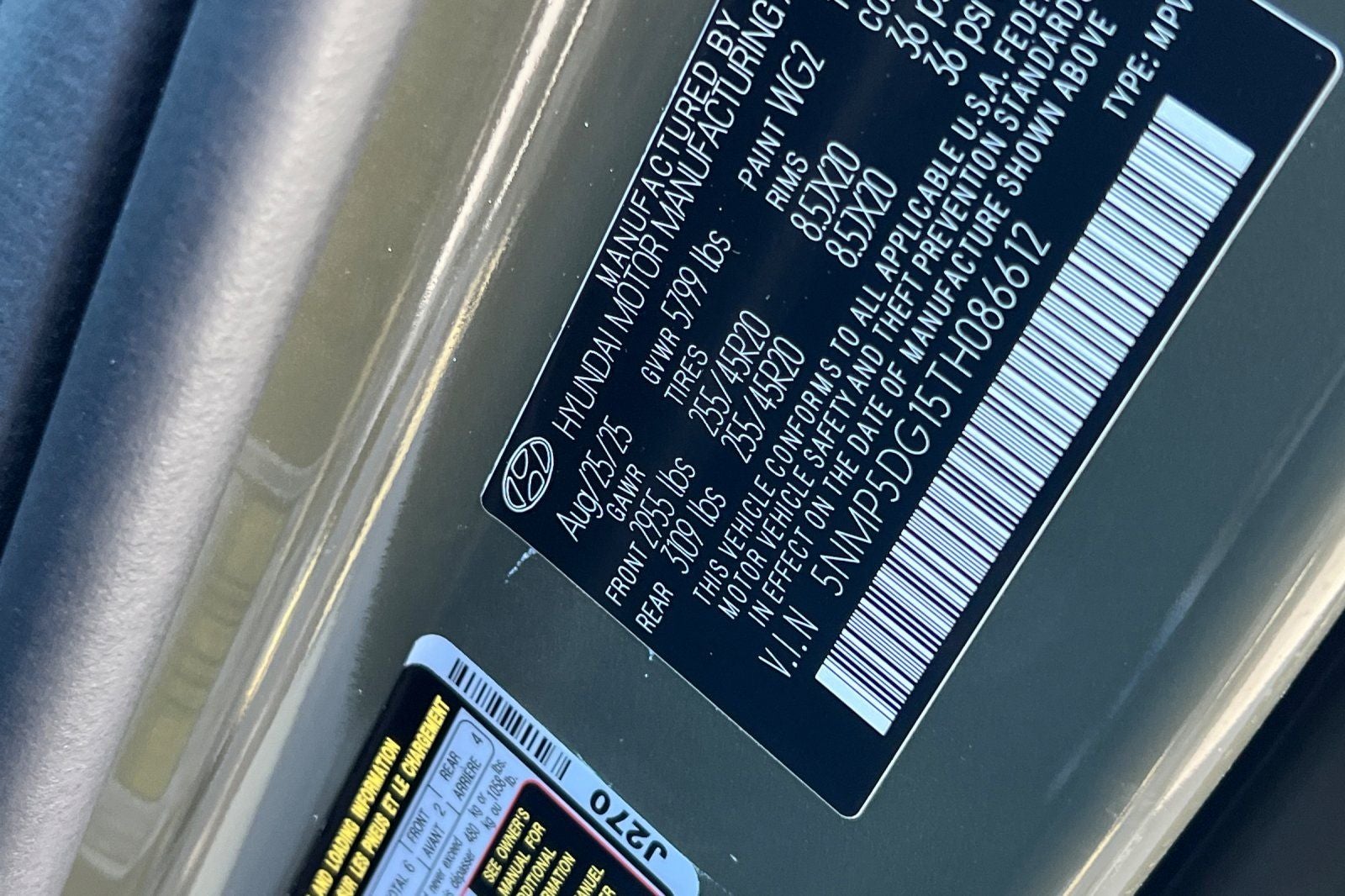 2026 Hyundai SANTA FE HYBRID Calligraphy