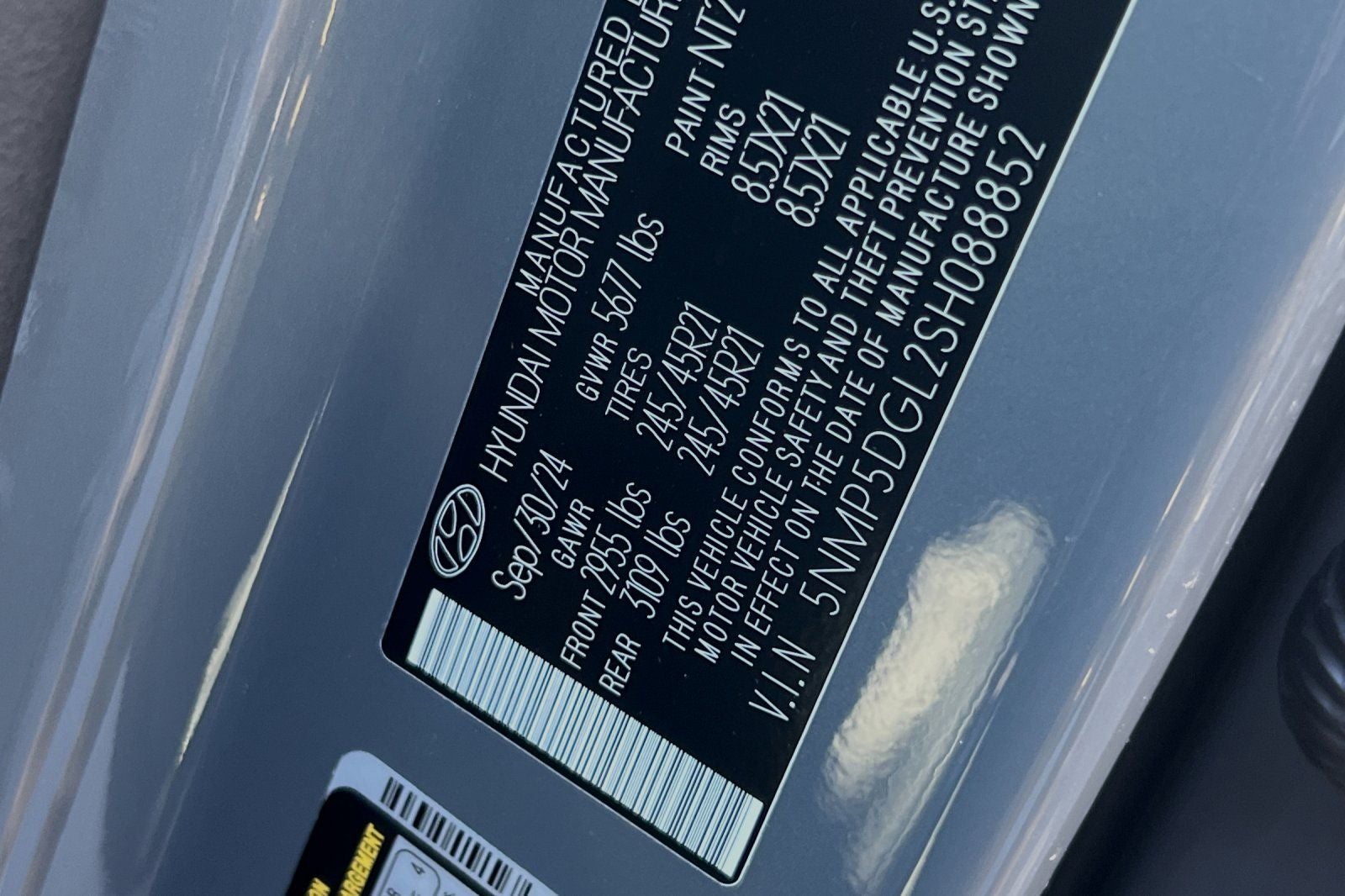 2025 Hyundai SANTA FE Calligraphy AWD