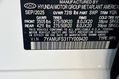 2026 Hyundai IONIQ 9 SEL