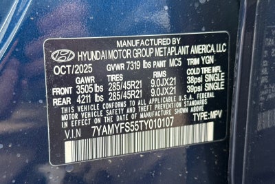 2026 Hyundai IONIQ 9 Performance Calligraphy