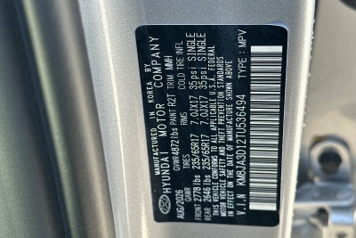 2026 Hyundai TUCSON HYBRID SE
