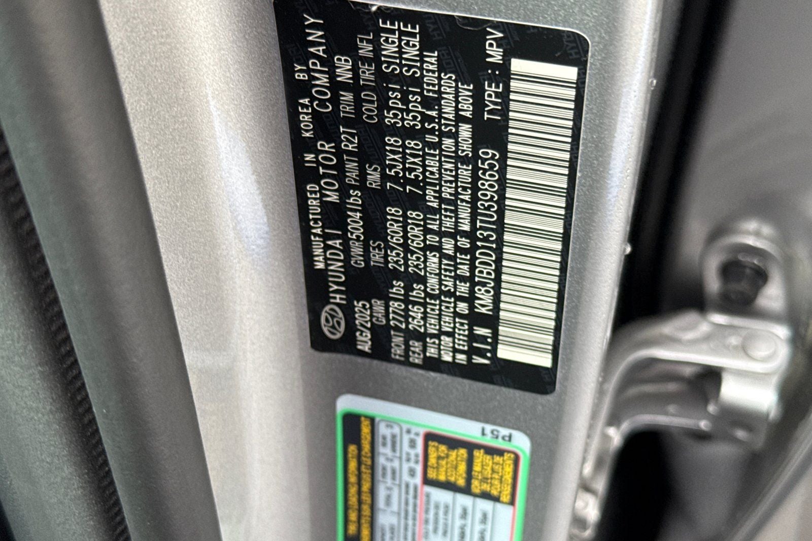 2026 Hyundai TUCSON HYBRID SEL AWD