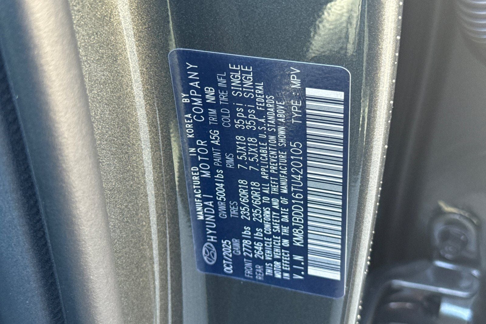 2026 Hyundai TUCSON HYBRID SEL AWD