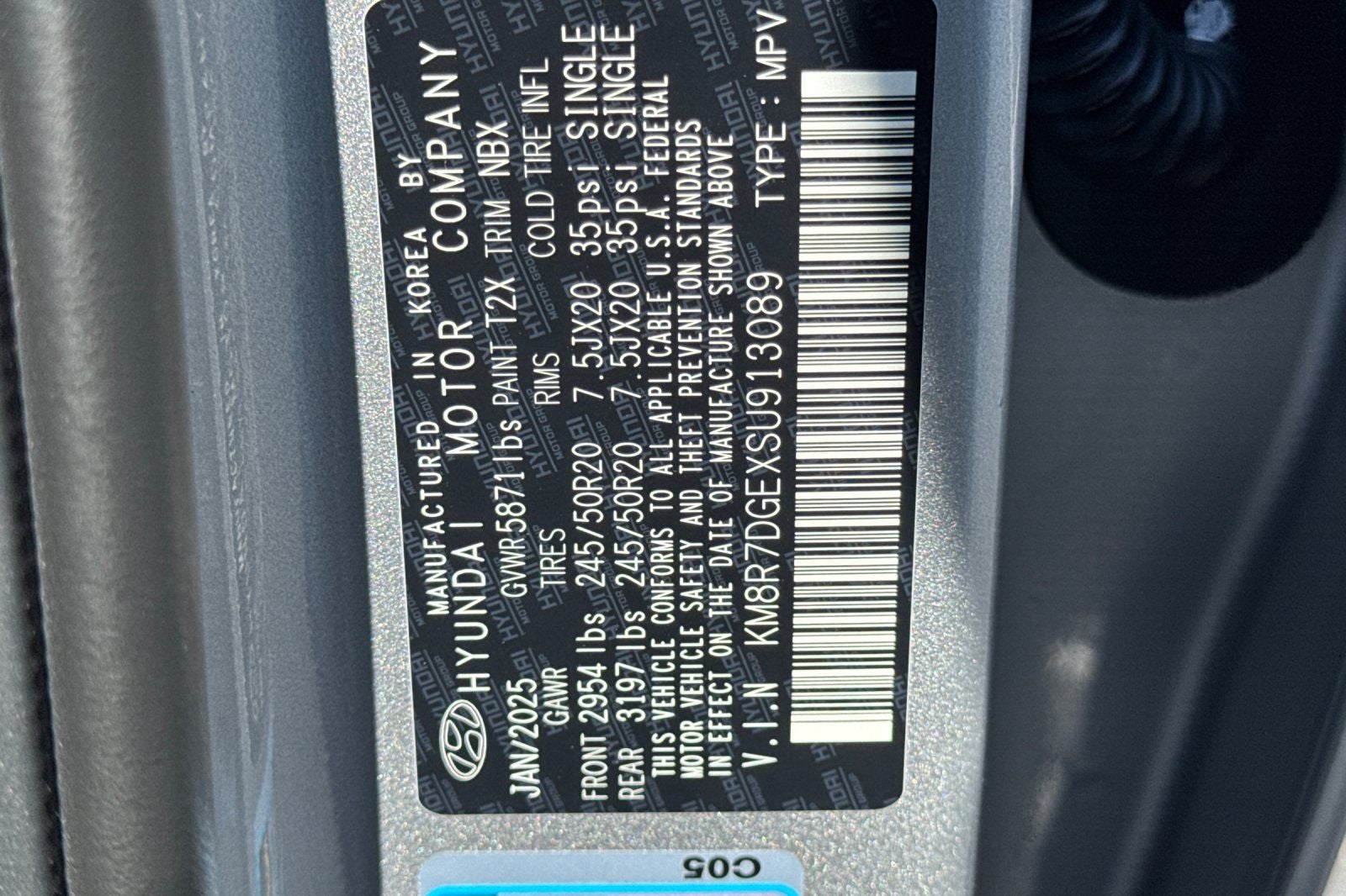 2025 Hyundai PALISADE Calligraphy AWD