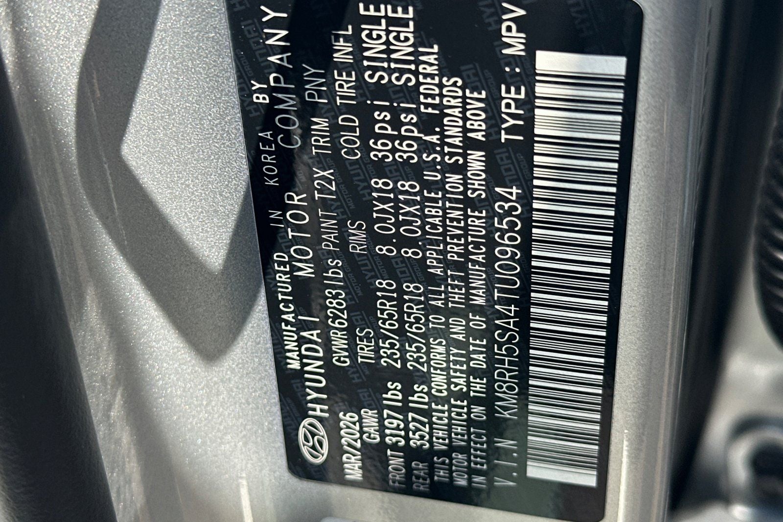 2026 Hyundai PALISADE HYBRID Blue SEL Premium 8 Passenger