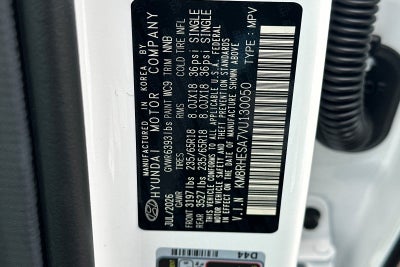 2027 Hyundai PALISADE HYBRID Sel Premium 8 Passenger