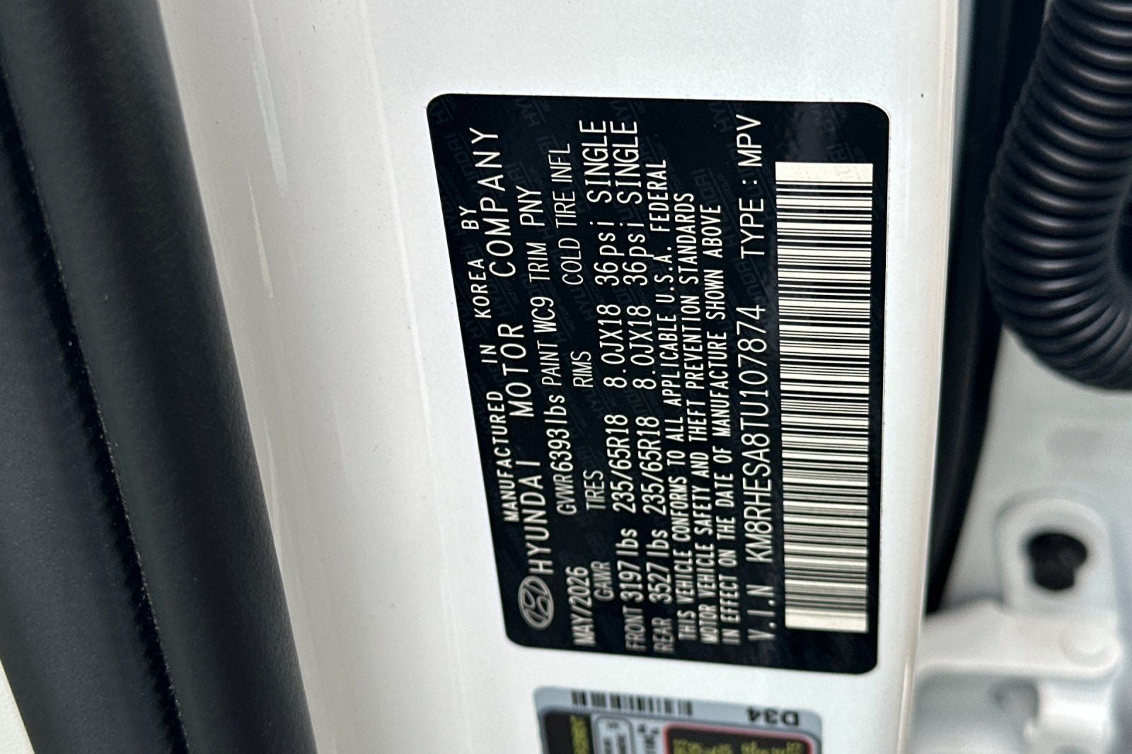 2026 Hyundai PALISADE HYBRID SEL Premium 7 Passenger