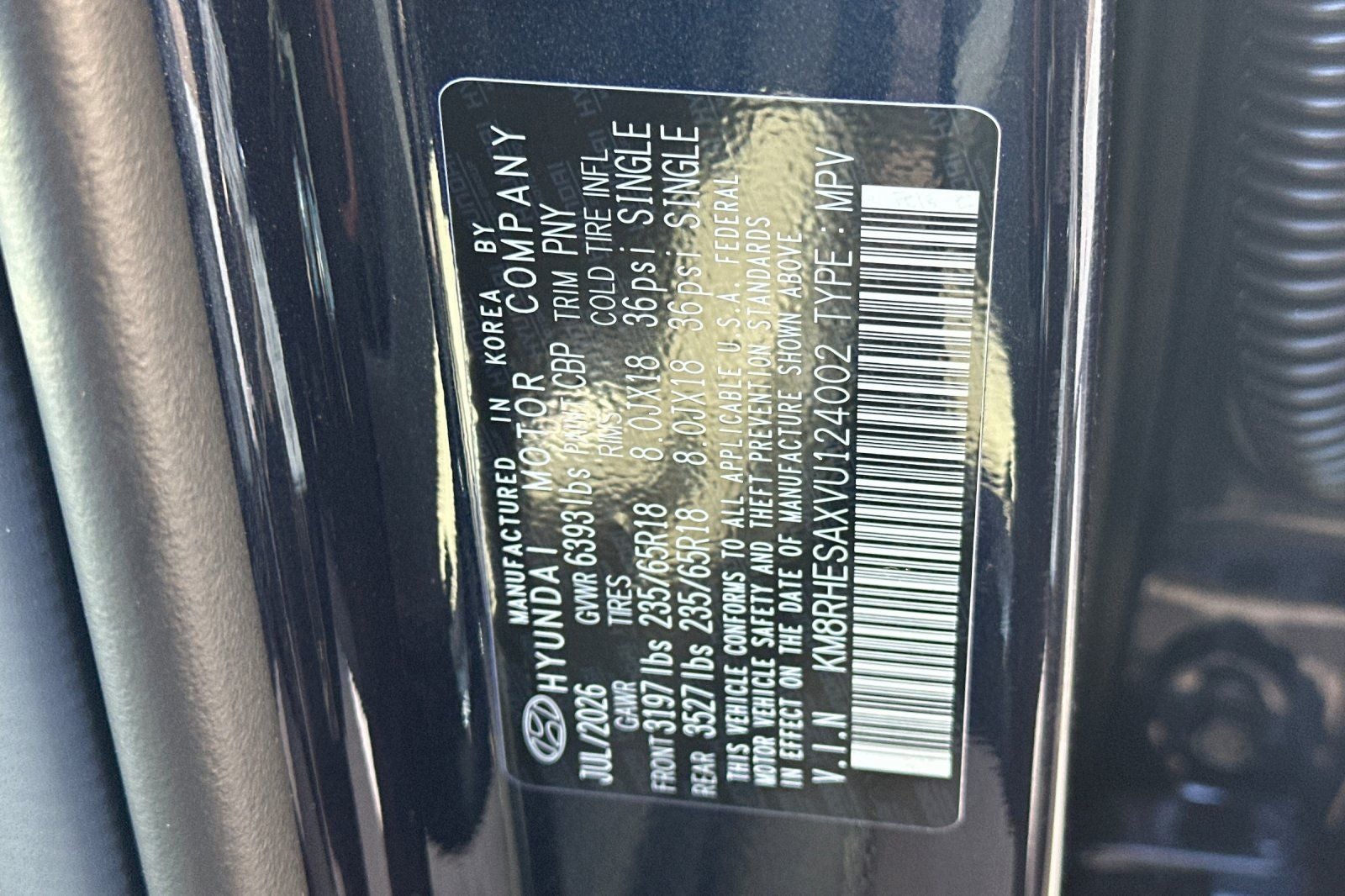 2027 Hyundai PALISADE HYBRID SEL Premium 7 Passenger