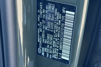 2026 Hyundai PALISADE HYBRID Limited