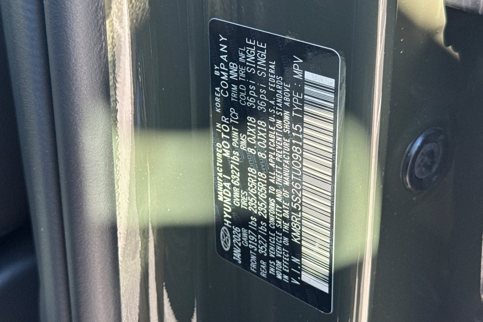 2026 Hyundai PALISADE SEL 7 Passenger