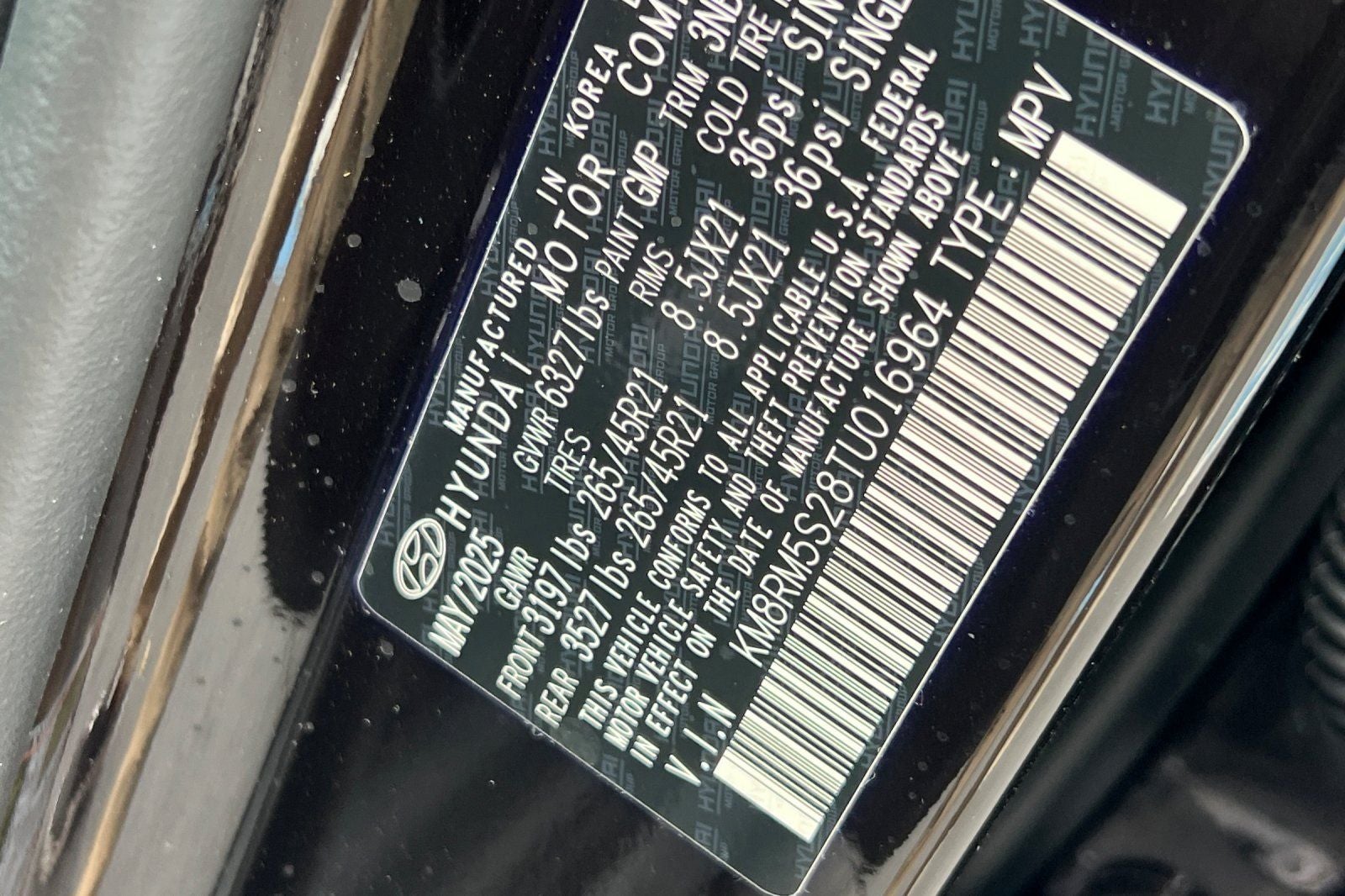 2026 Hyundai PALISADE Calligraphy FWD