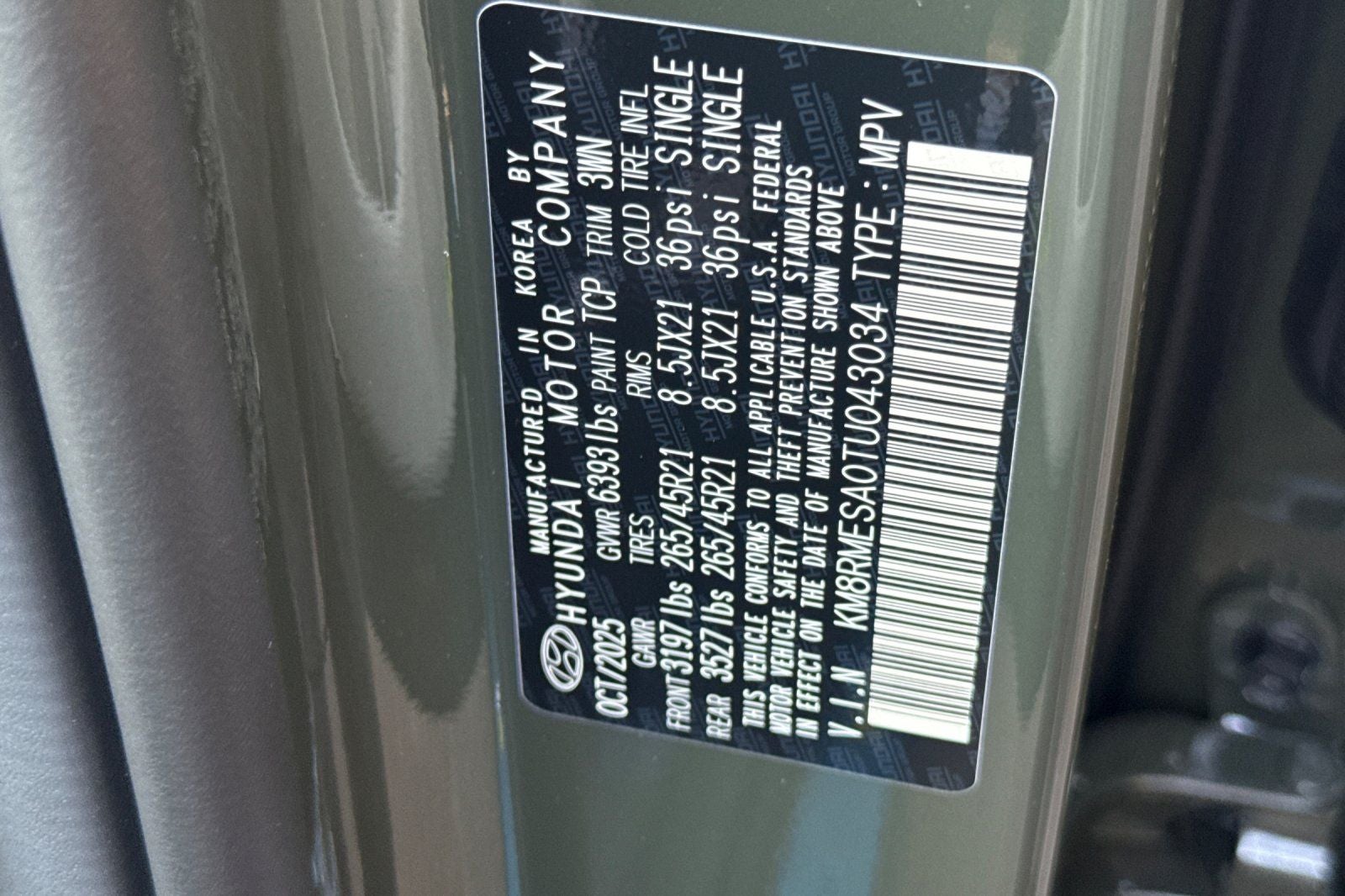 2026 Hyundai PALISADE HYBRID Calligraphy