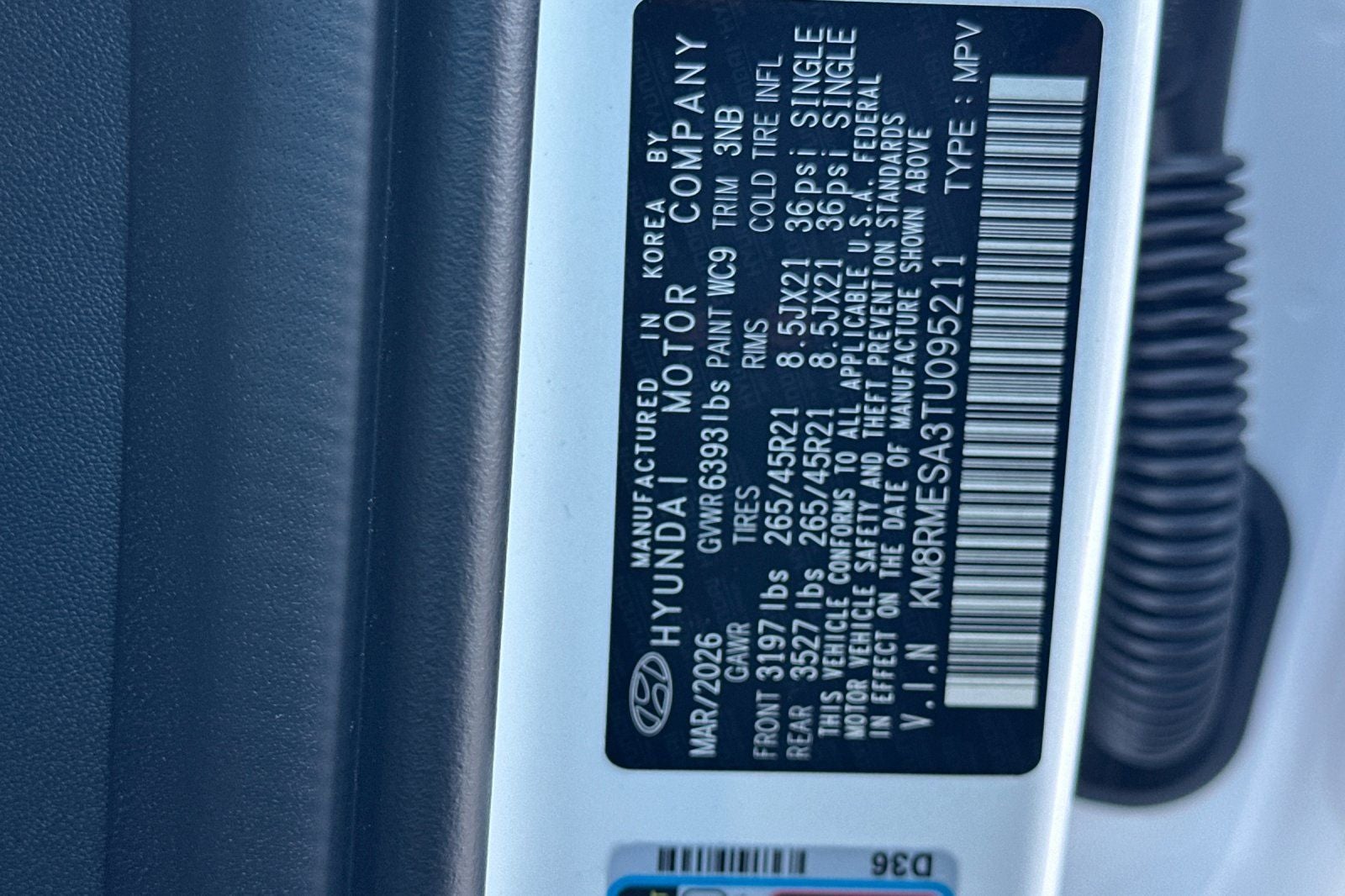 2026 Hyundai PALISADE HYBRID Calligraphy