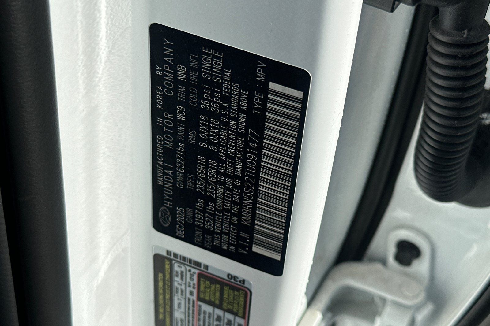 2026 Hyundai PALISADE SEL Premium 7 Passenger