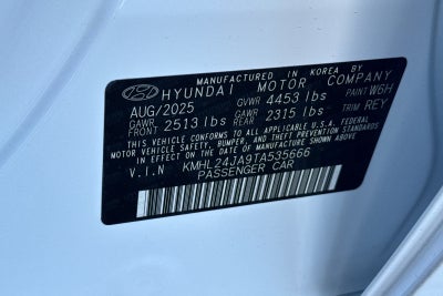 2026 Hyundai SONATA SE