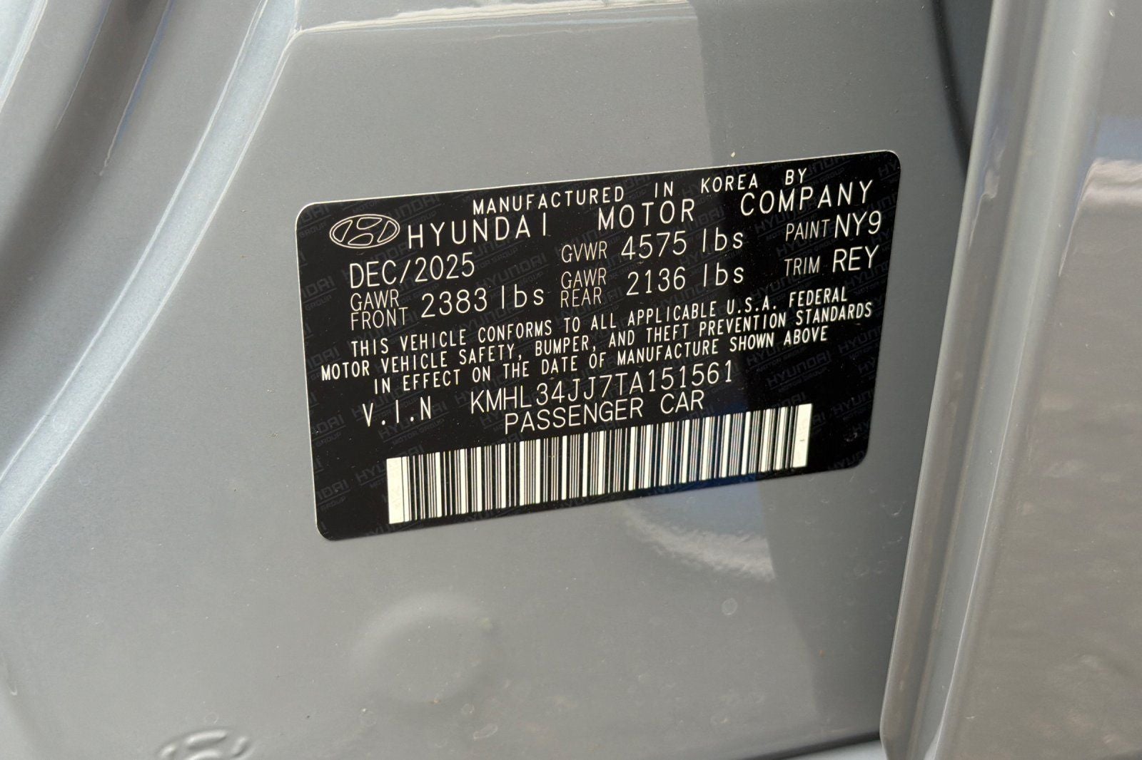 2026 Hyundai SONATA HYBRID SEL