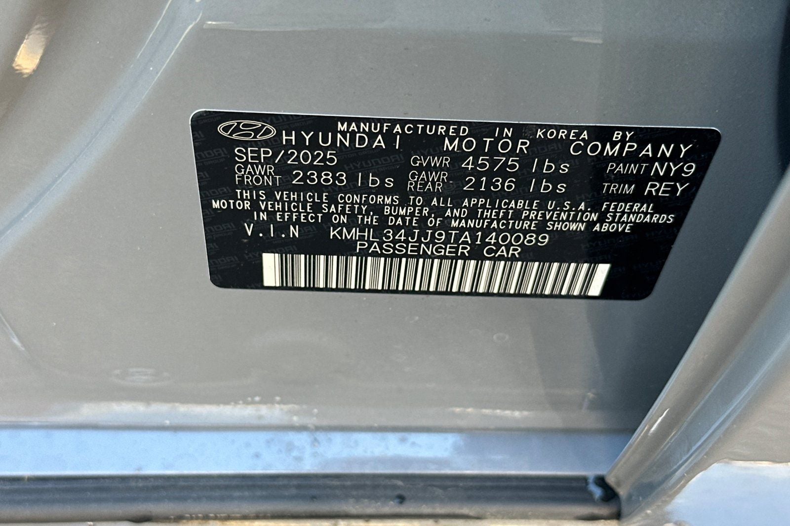 2026 Hyundai SONATA HYBRID SEL