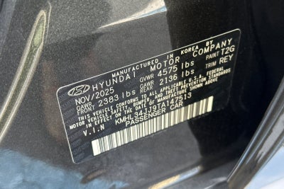 2026 Hyundai SONATA HYBRID SEL