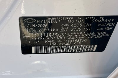 2026 Hyundai SONATA HYBRID Limited