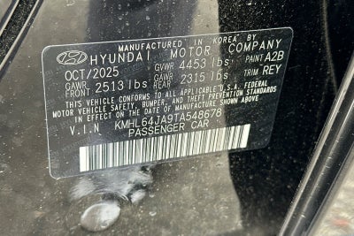 2026 Hyundai SONATA SEL Sport