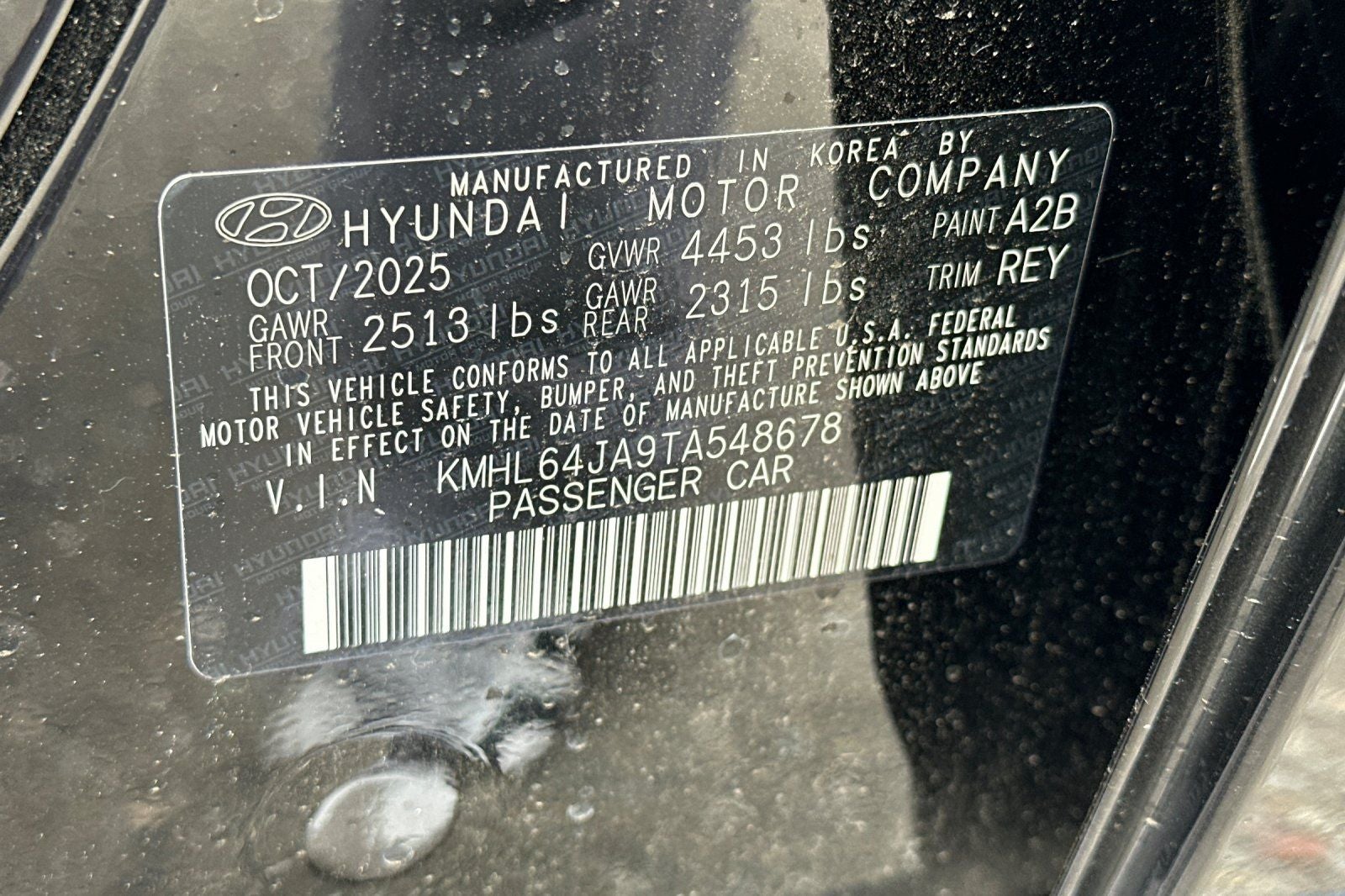 2026 Hyundai SONATA SEL Sport