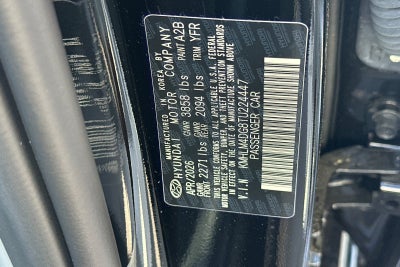 2026 Hyundai ELANTRA SEL Sport