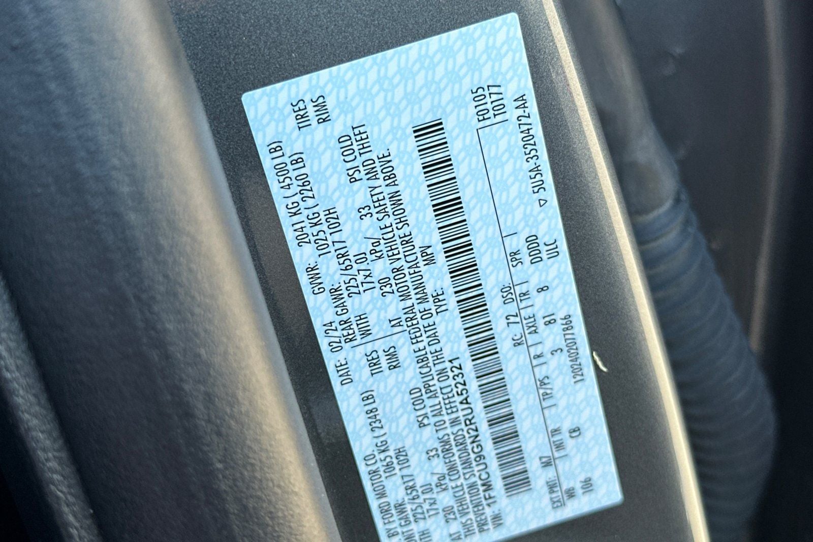 2024 Ford Escape Active