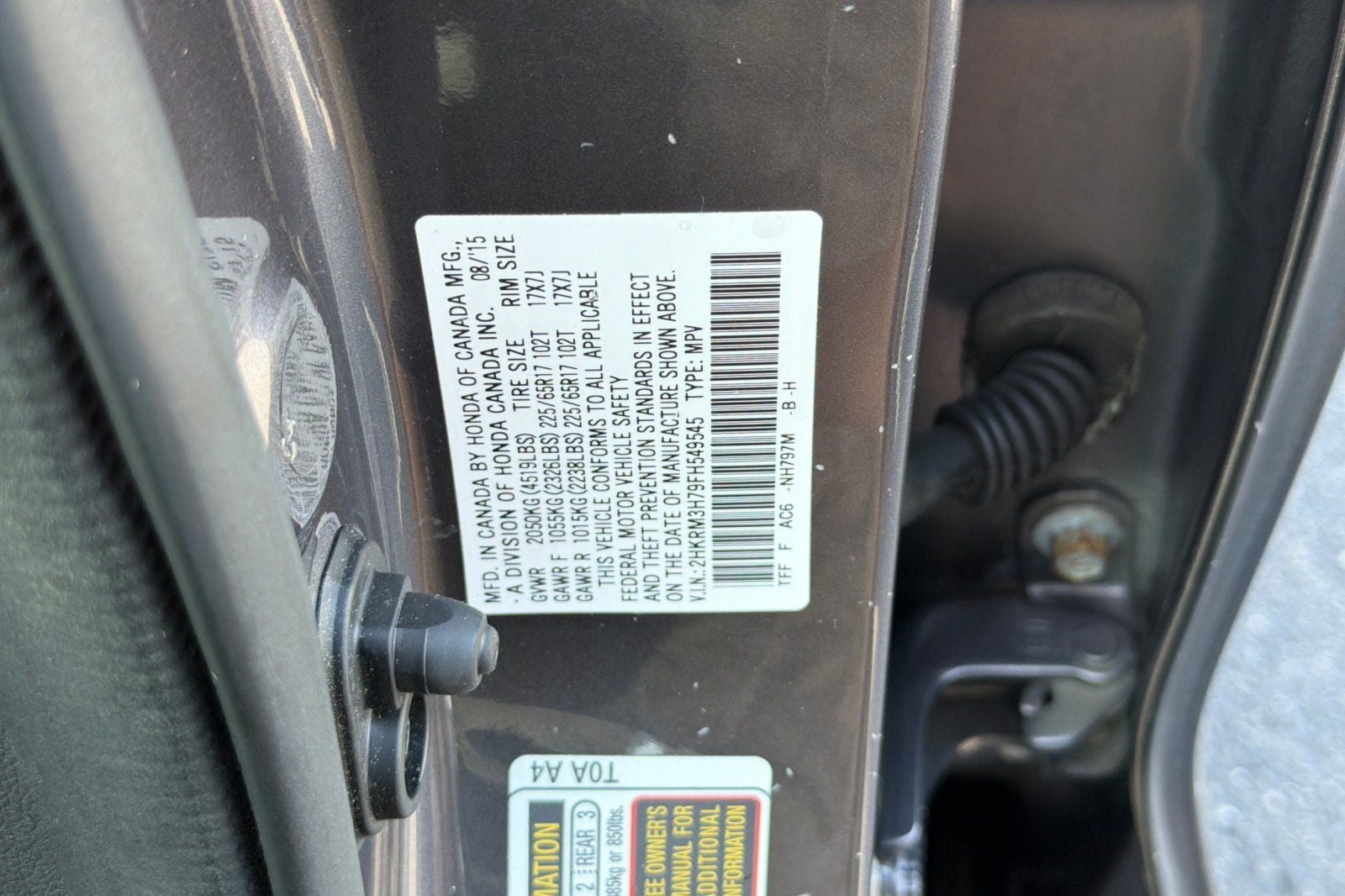 2015 Honda CR-V EX-L