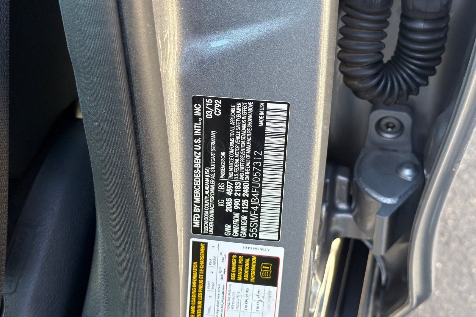 2015 Mercedes-Benz C-Class C 300