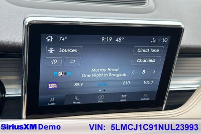 2022 Lincoln Corsair Standard Premium/Convenience Package