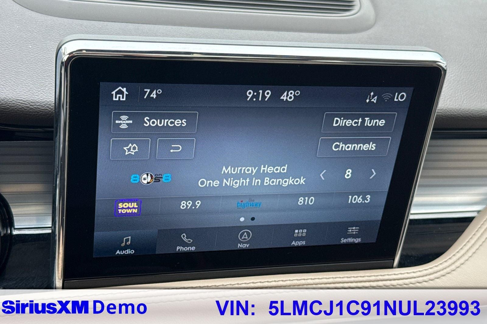 2022 Lincoln Corsair Standard Premium/Convenience Package