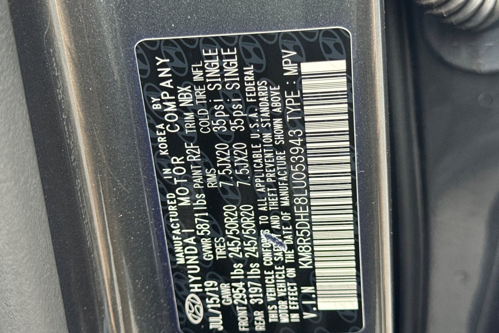 2020 Hyundai PALISADE Limited