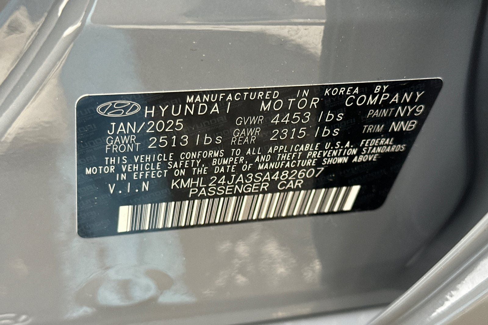 2025 Hyundai SONATA SE