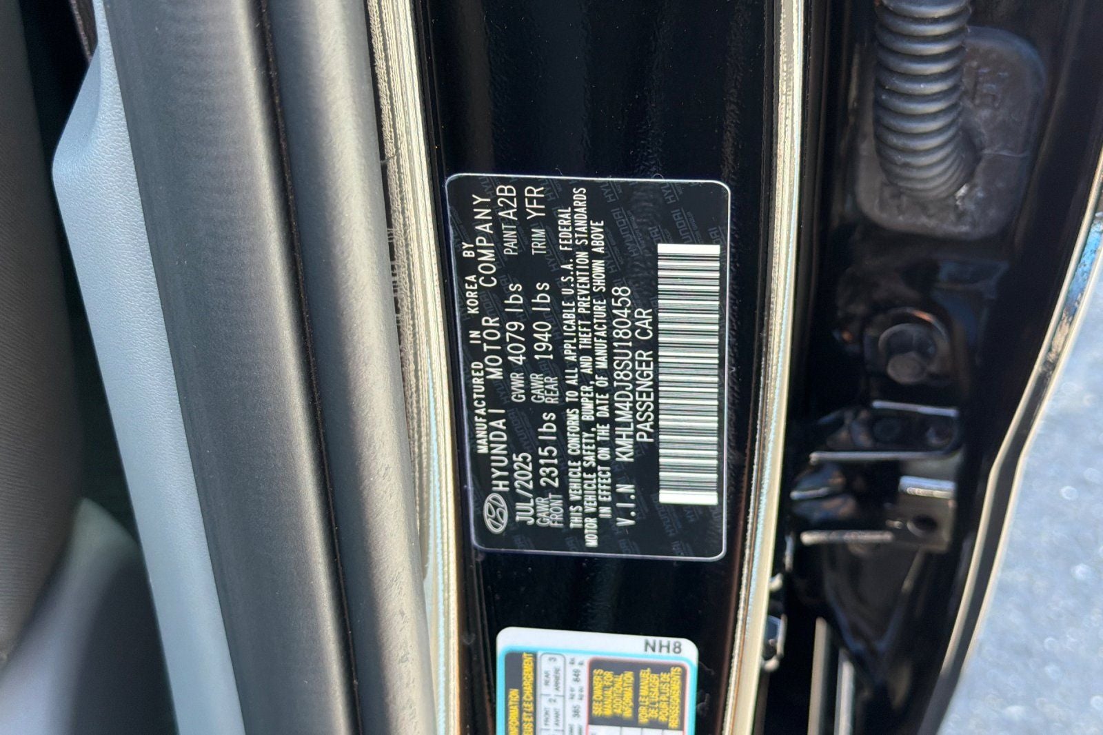 2025 Hyundai ELANTRA HYBRID SEL Sport